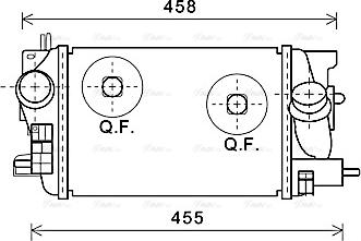 Ava Quality Cooling OLA4593 - Интеркулер avtolavka.club