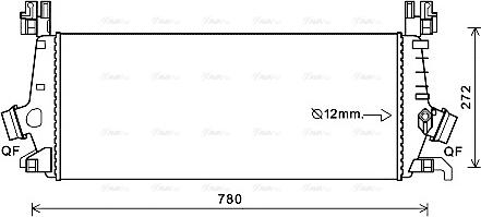 Ava Quality Cooling OLA4648 - Интеркулер avtolavka.club