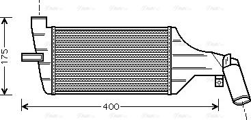 Ava Quality Cooling OLA4325 - Интеркулер avtolavka.club