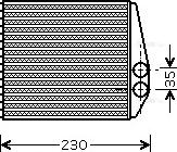 Ava Quality Cooling OLA6355 - Теплообмінник, опалення салону avtolavka.club