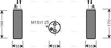 Ava Quality Cooling OL D371 - Осушувач, кондиціонер avtolavka.club