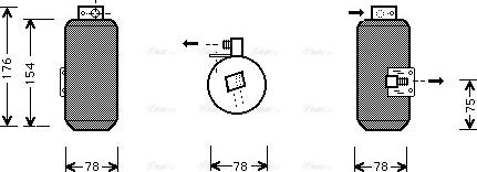 Ava Quality Cooling OL D292 - Осушувач, кондиціонер avtolavka.club