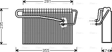 Ava Quality Cooling OL V167 - Випарник, кондиціонер avtolavka.club