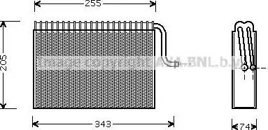 Ava Quality Cooling OL V171 - Випарник, кондиціонер avtolavka.club