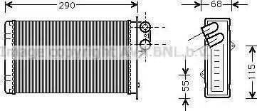 Magneti Marelli 350218202000 - Теплообмінник, опалення салону avtolavka.club