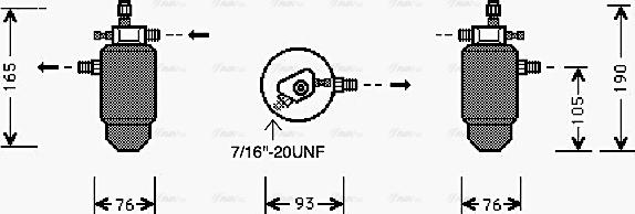 Ava Quality Cooling PE D197 - Осушувач, кондиціонер avtolavka.club