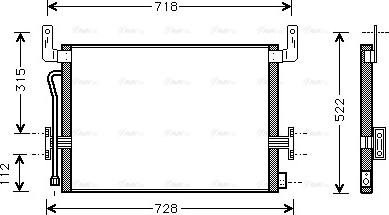 Ava Quality Cooling RE 5013 - Конденсатор, кондиціонер avtolavka.club