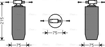 Ava Quality Cooling RE D056 - Осушувач, кондиціонер avtolavka.club