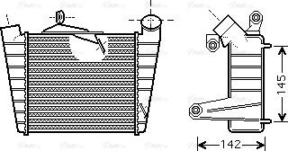 Ava Quality Cooling SAA4020 - Интеркулер avtolavka.club