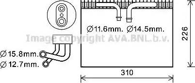 Ava Quality Cooling SBV075 - Випарник, кондиціонер avtolavka.club