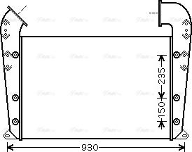 Ava Quality Cooling SC4018 - Интеркулер avtolavka.club