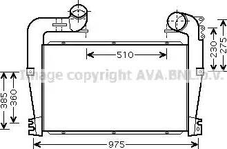 Ava Quality Cooling SC 4025 - Интеркулер avtolavka.club