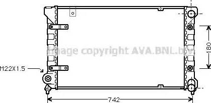 Ava Quality Cooling ST 2019 - Радіатор, охолодження двигуна avtolavka.club