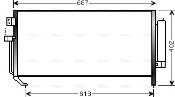 Ava Quality Cooling SU5060D - Конденсатор, кондиціонер avtolavka.club