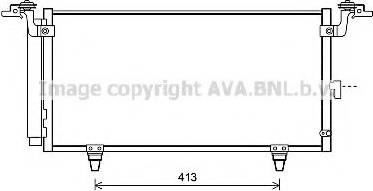 Ava Quality Cooling SU5084 - Конденсатор, кондиціонер avtolavka.club