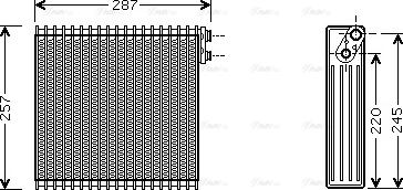 Ava Quality Cooling TO V294 - Випарник, кондиціонер avtolavka.club