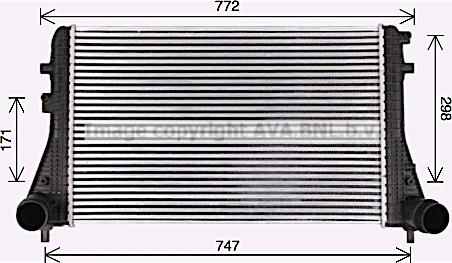 Ava Quality Cooling VN4413 - Интеркулер avtolavka.club