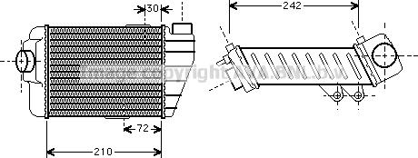 Ava Quality Cooling VN4158 - Интеркулер avtolavka.club