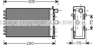 Ava Quality Cooling VN6239 - Теплообмінник, опалення салону avtolavka.club