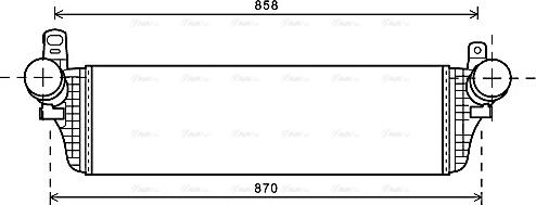 Ava Quality Cooling VNA4313 - Интеркулер avtolavka.club