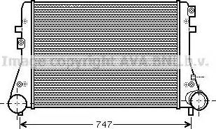 Ava Quality Cooling VW 4306 - Интеркулер avtolavka.club