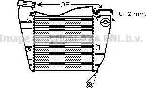 Ava Quality Cooling VW 4253 - Интеркулер avtolavka.club