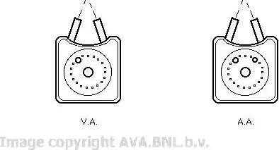 Ava Quality Cooling VW 3147 - Масляний радіатор, рухове масло avtolavka.club