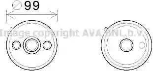 Ava Quality Cooling VW3358 - Масляний радіатор, автоматична коробка передач avtolavka.club