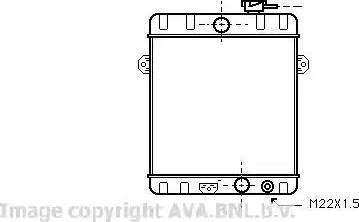 Ava Quality Cooling VW 2024 - Радіатор, охолодження двигуна avtolavka.club