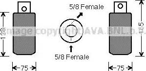 Ava Quality Cooling VWD314 - Осушувач, кондиціонер avtolavka.club