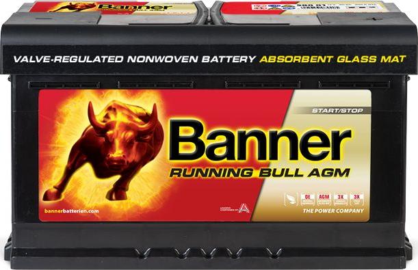BannerPool 58001 - Стартерна акумуляторна батарея, АКБ avtolavka.club
