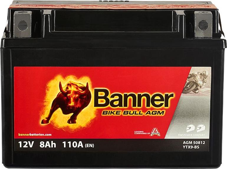 BannerPool 021508120100 - Стартерна акумуляторна батарея, АКБ avtolavka.club