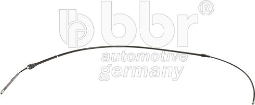 BBR Automotive 001-10-22319 - Трос, гальмівна система avtolavka.club