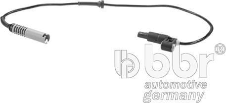 BBR Automotive 003-40-09167 - Датчик ABS, частота обертання колеса avtolavka.club