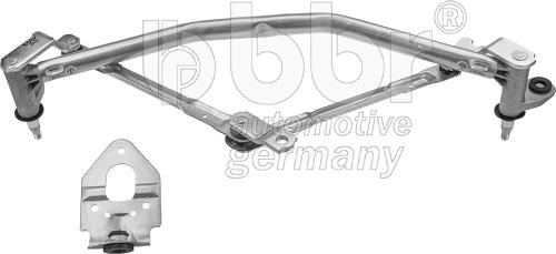 BBR Automotive 002-40-09506 - Система тяг і важелів приводу склоочисника avtolavka.club