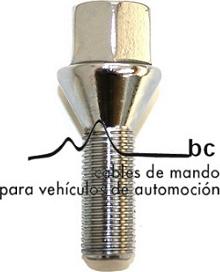 Beca Cables 2014T - Болт для кріплення колеса avtolavka.club