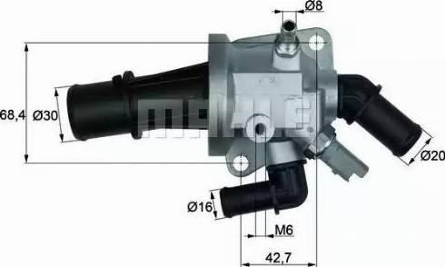 BEHR TI 153 88 - Термостат, охолоджуюча рідина avtolavka.club