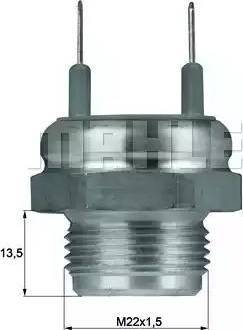 BEHR TSW 6D - Термовимикач, вентилятор радіатора / кондиціонера avtolavka.club