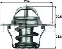 BEHR TX 14 87D - Термостат, охолоджуюча рідина avtolavka.club