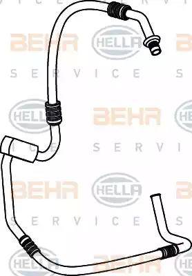 BEHR HELLA Service 9GS 351 337-001 - Трубопровід високого / низького тиску, кондиціонер avtolavka.club