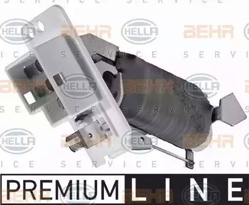 BEHR HELLA Service 9XX 009 122-011 - Опір, реле, вентилятор салону avtolavka.club