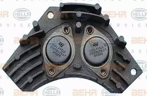 BEHR HELLA Service 5HL 351 321-601 - Регулятор, вентилятор салону avtolavka.club