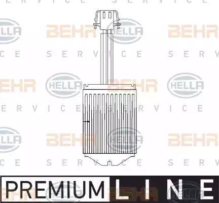 BEHR HELLA Service 5HL 351 321-291 - Регулятор, вентилятор салону avtolavka.club