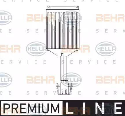 BEHR HELLA Service 5HL 351 321-281 - Регулятор, вентилятор салону avtolavka.club