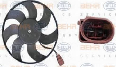 BEHR HELLA Service 8EW 351 039-181 - Вентилятор, охолодження двигуна avtolavka.club