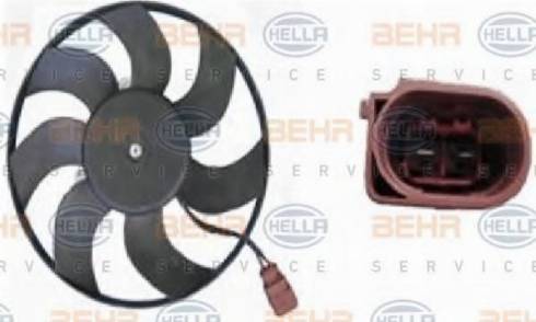 BEHR HELLA Service 8EW 351 039-201 - Вентилятор, охолодження двигуна avtolavka.club