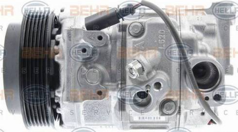 BEHR HELLA Service 8FK 351 006-381 - Компресор, кондиціонер avtolavka.club