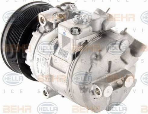 BEHR HELLA Service 8FK 351 007-191 - Компресор, кондиціонер avtolavka.club