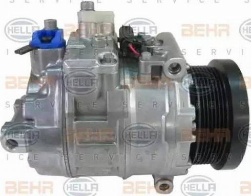 BEHR HELLA Service 8FK 351 105-141 - Компресор, кондиціонер avtolavka.club