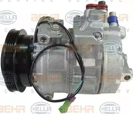 BEHR HELLA Service 8FK 351 126-981 - Компресор, кондиціонер avtolavka.club